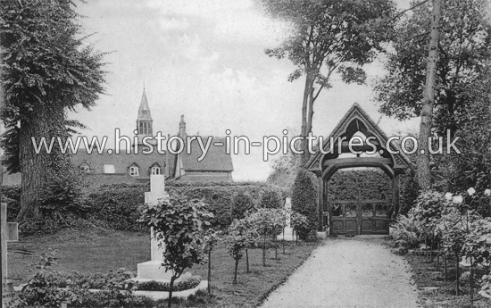 Lych Gate, Shenfield, Essex. c.1905